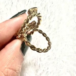 LOUIS VUITTON Signet ring M bague M62487